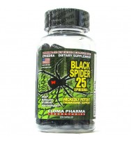 Black Spider 25 Ephedra 100caps Cloma Pharma
